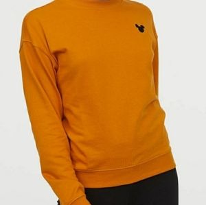 A mustard yellow Disney themed sweater!